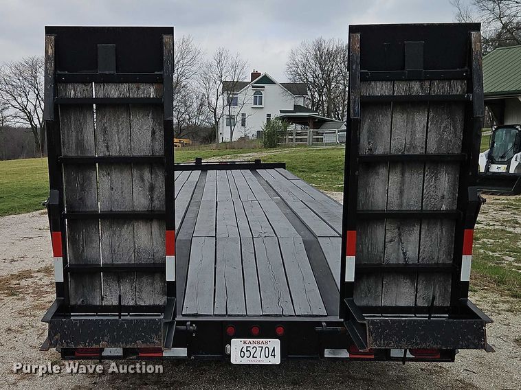 image for item EO7203 2019 Rampart PTD20 equipment trailer