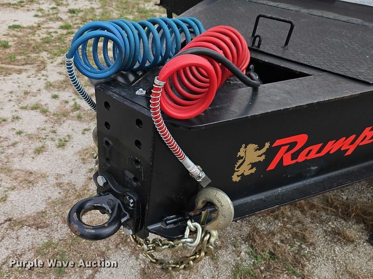 image for item EO7203 2019 Rampart PTD20 equipment trailer