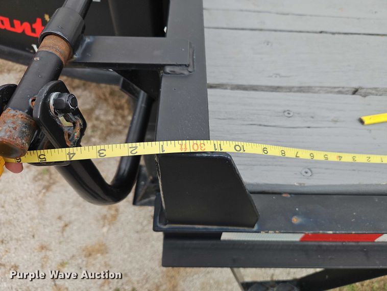 image for item EO7203 2019 Rampart PTD20 equipment trailer