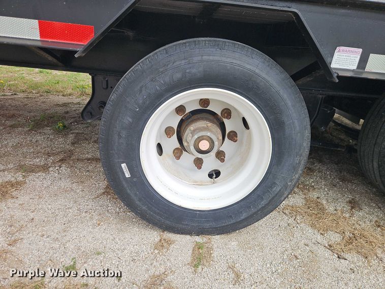 image for item EO7203 2019 Rampart PTD20 equipment trailer