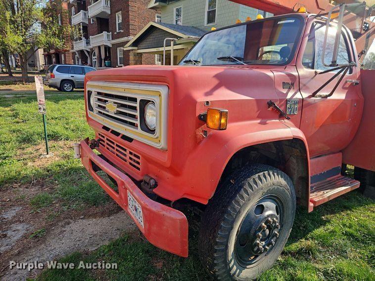 image for item EO7210 1979 Chevrolet C70 bucket truck