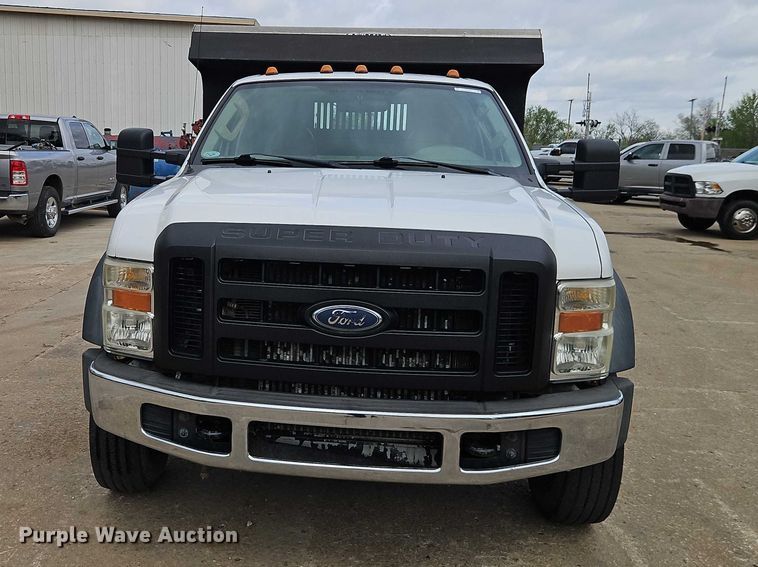 image for item EO7237 2008 Ford F550 Super Duty dump truck