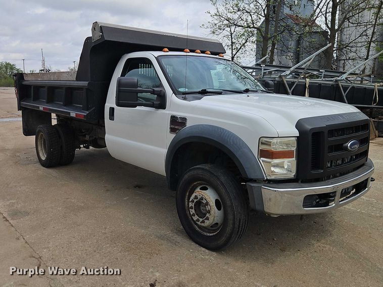 image for item EO7237 2008 Ford F550 Super Duty dump truck