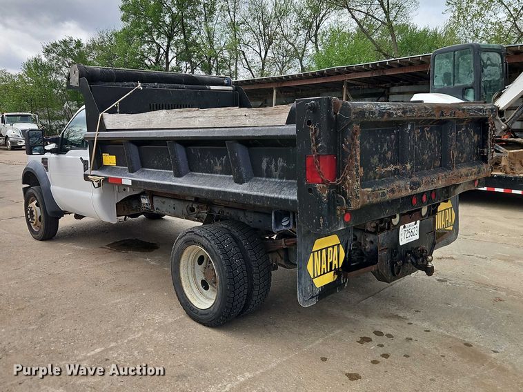 image for item EO7237 2008 Ford F550 Super Duty dump truck
