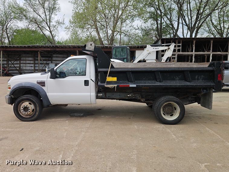image for item EO7237 2008 Ford F550 Super Duty dump truck
