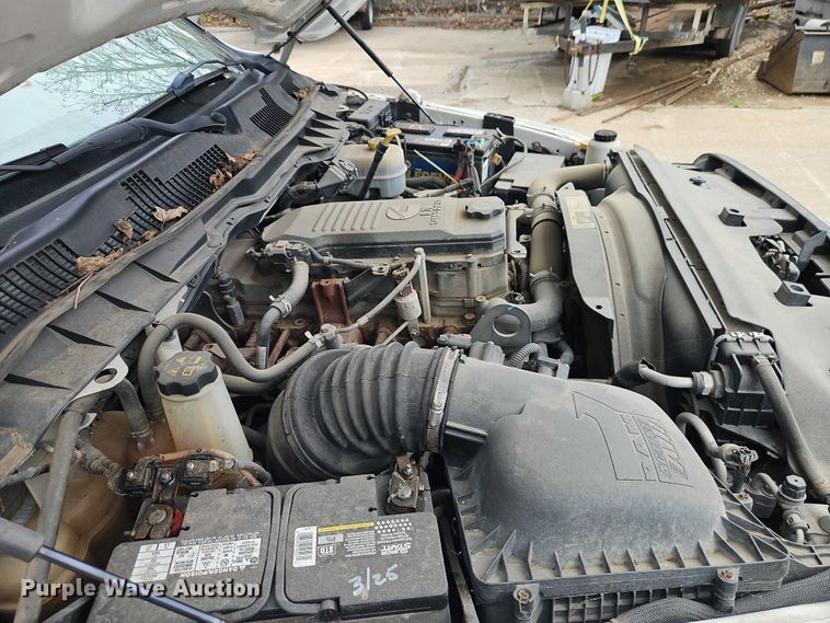image for item EO7238 2013 RAM 3500 utility bed pickup truck