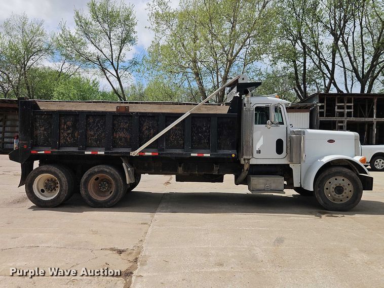 image for item EO7241 1991 Peterbilt 379 dump truck
