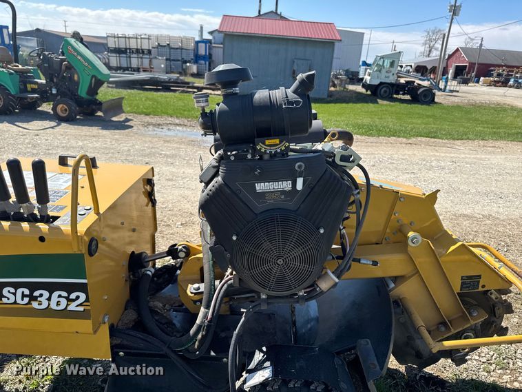 image for item EQ5013 2017 Vermeer SC362 stump grinder