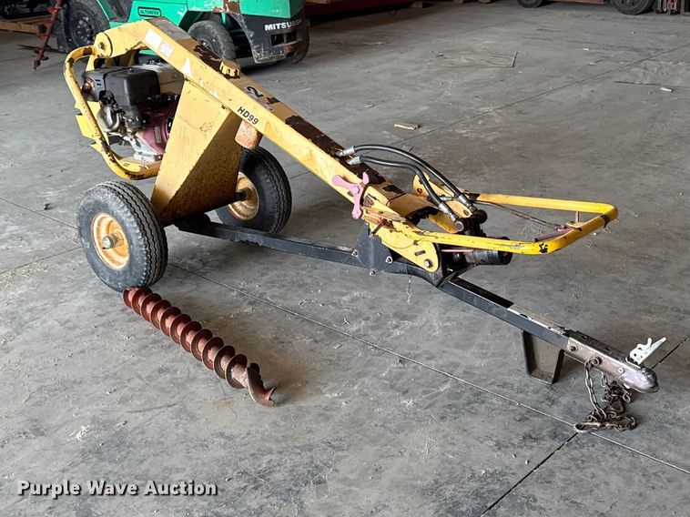 image for item EQ5017 Ground Hog HD99 post hole auger