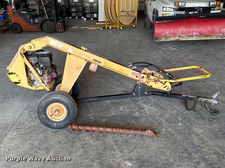 image for item EQ5017 Ground Hog HD99 post hole auger
