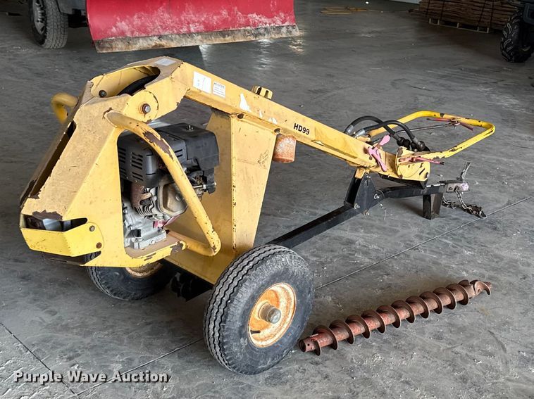 image for item EQ5017 Ground Hog HD99 post hole auger
