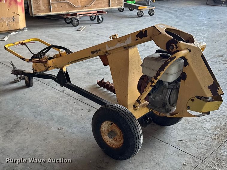 image for item EQ5017 Ground Hog HD99 post hole auger