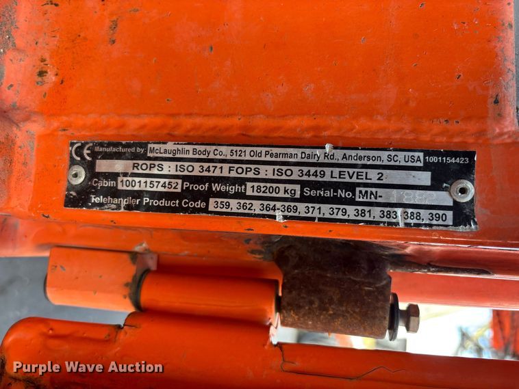 image for item ER7525 2016 JLG 1255 telehandler