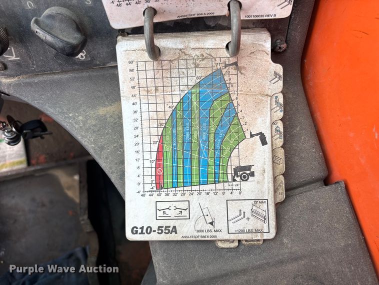 image for item ER7526 2013 JLG G10-55A telehandler