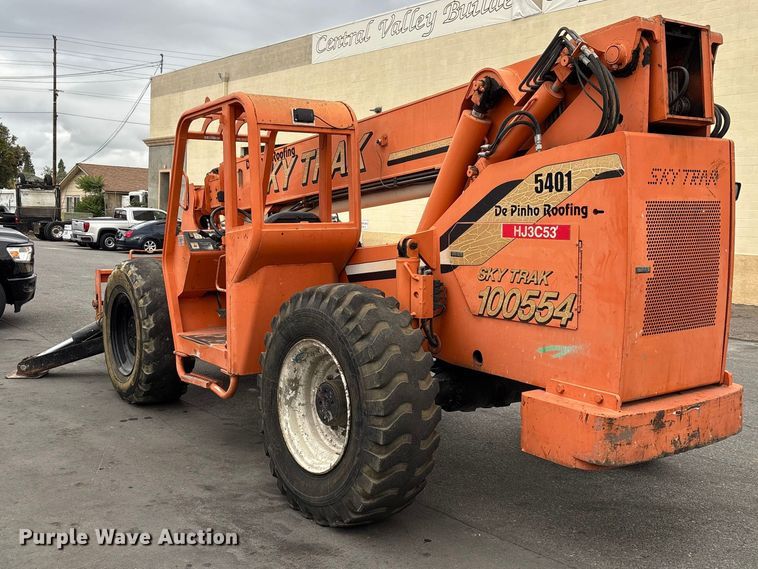 image for item ER7530 2002 Skytrak 10054 telehandler
