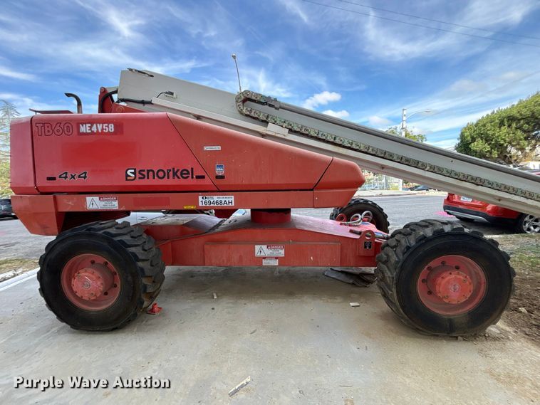 image for item ER7531 2017 Snorkel TB60DZ boom lift