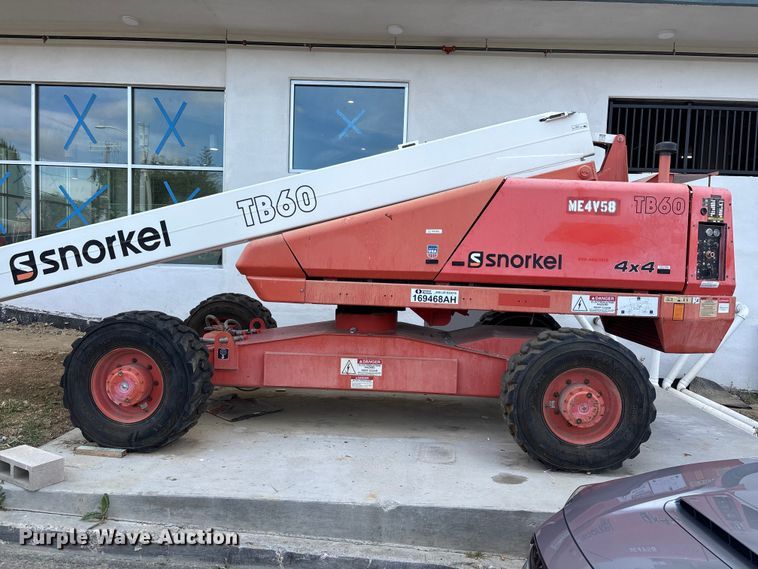 image for item ER7531 2017 Snorkel TB60DZ boom lift