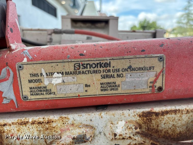 image for item ER7531 2017 Snorkel TB60DZ boom lift