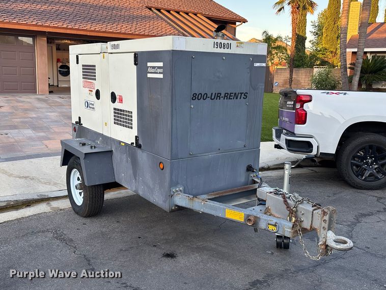 image for item ER7534 2017 Atlas Copco 70 KVA ID HB generator