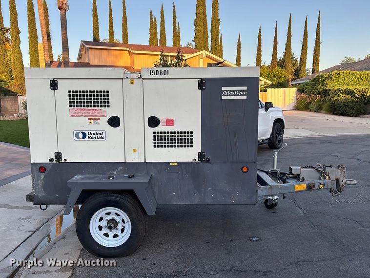 image for item ER7534 2017 Atlas Copco 70 KVA ID HB generator