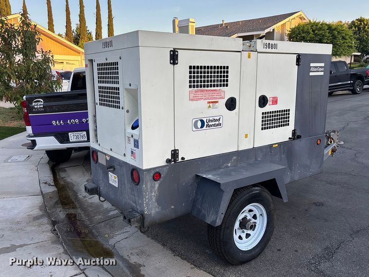 image for item ER7534 2017 Atlas Copco 70 KVA ID HB generator