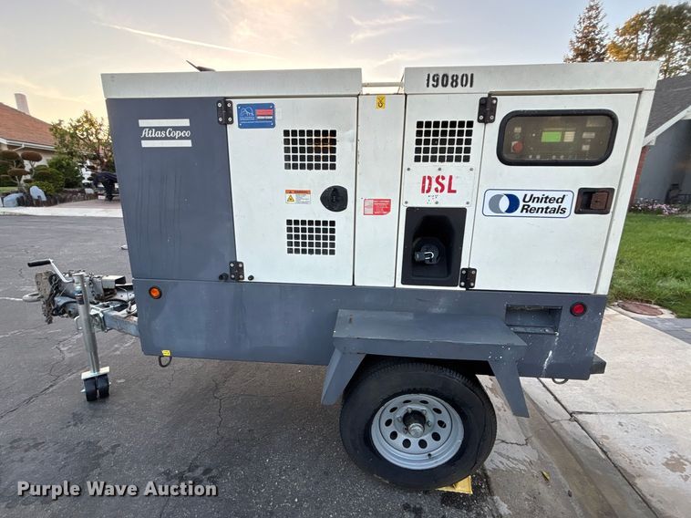 image for item ER7534 2017 Atlas Copco 70 KVA ID HB generator