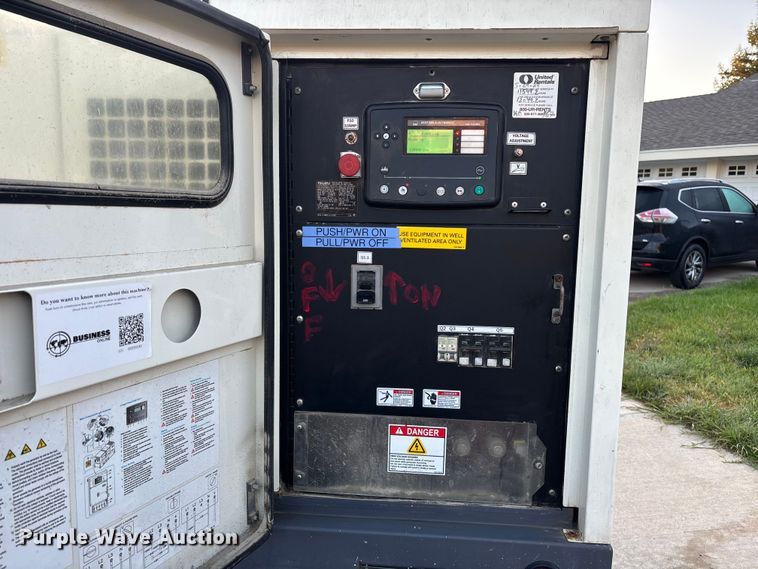 image for item ER7534 2017 Atlas Copco 70 KVA ID HB generator