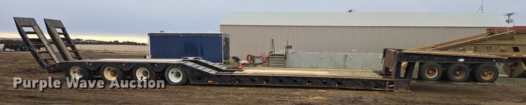 image for item ES2855 2000 Entyre HFR50TD4-T1 lowboy equipment trailer