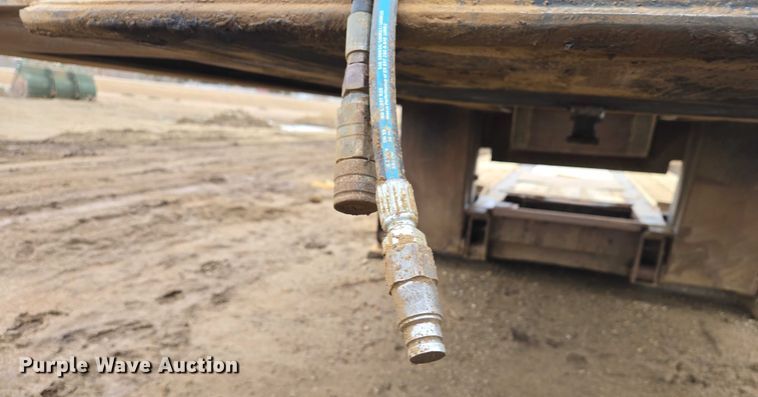 image for item ES2855 2000 Entyre HFR50TD4-T1 lowboy equipment trailer