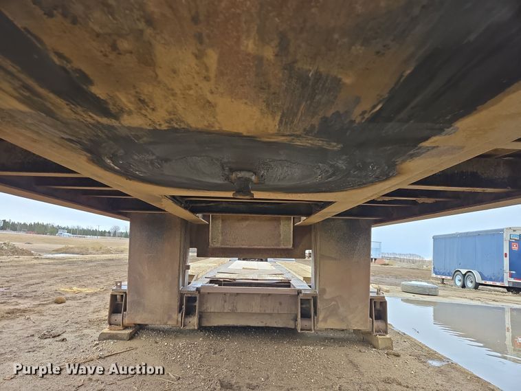 image for item ES2855 2000 Entyre HFR50TD4-T1 lowboy equipment trailer