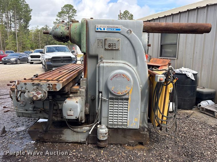 image for item ES8738 Kearney & Trecker TF-20 milling machine