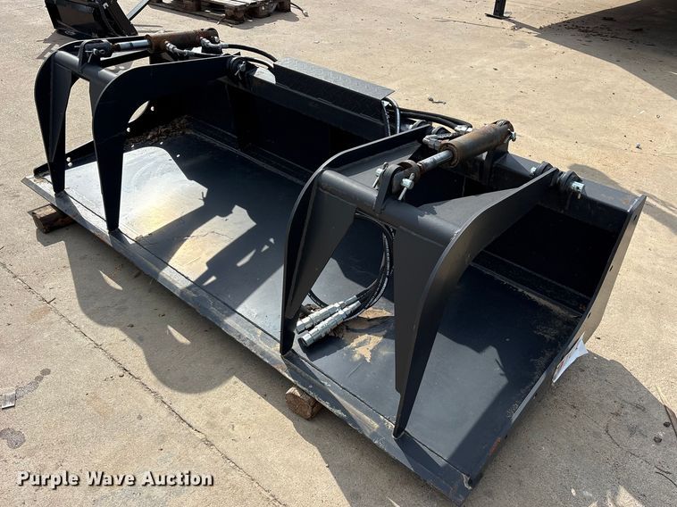 image for item ES8768 JCT skid steer grapple bucket
