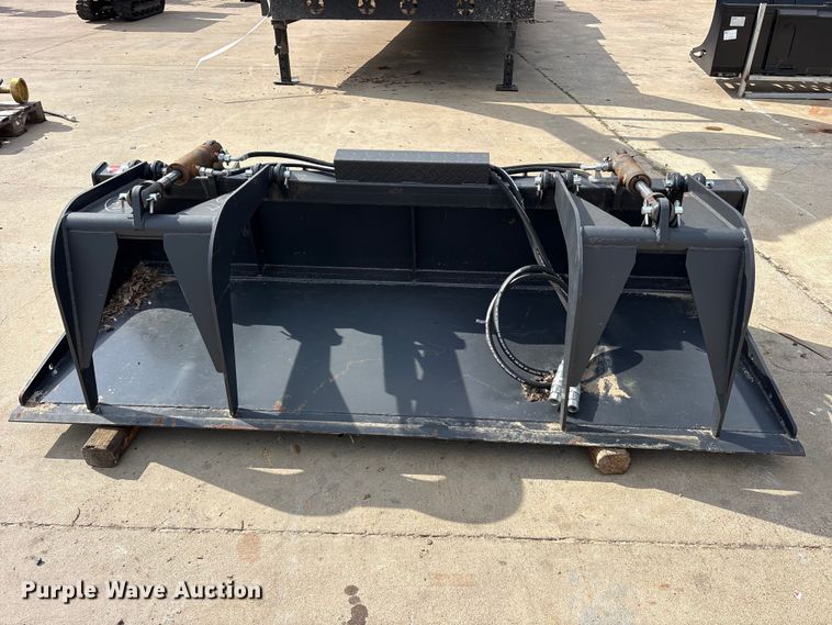 image for item ES8768 JCT skid steer grapple bucket