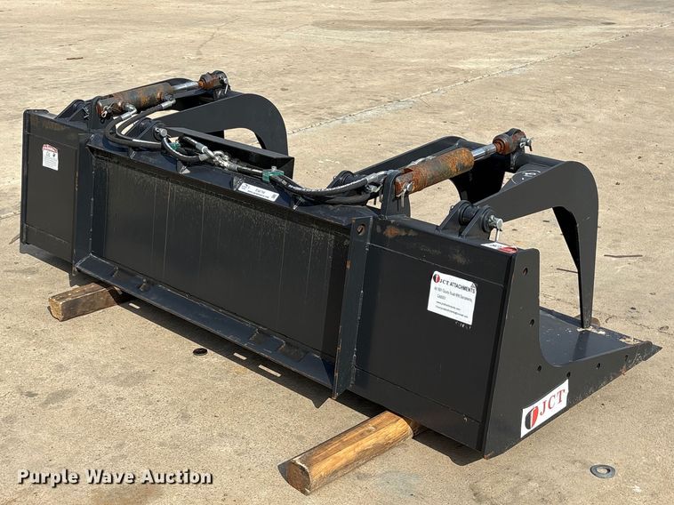 image for item ES8768 JCT skid steer grapple bucket