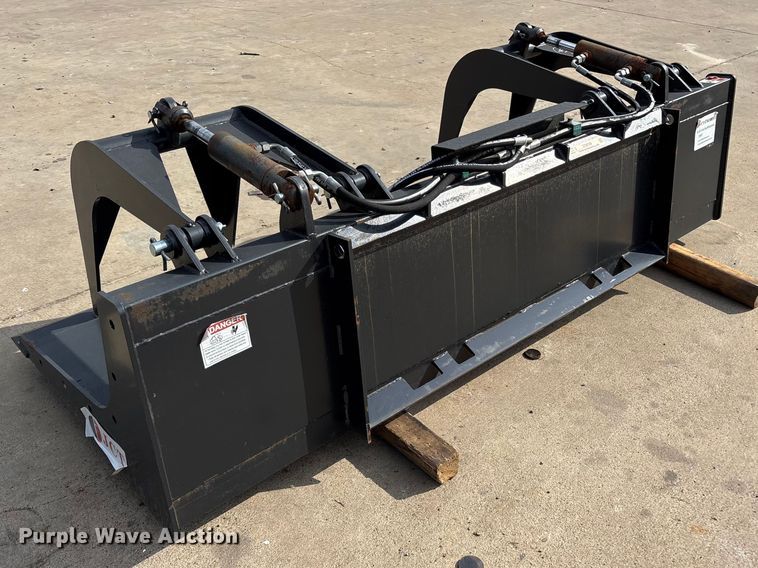 image for item ES8768 JCT skid steer grapple bucket