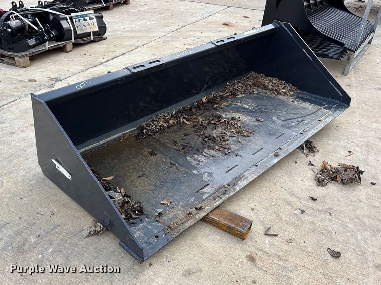 image for item ES8771 2025 Wolverine TDB-11-84W skid steer bucket