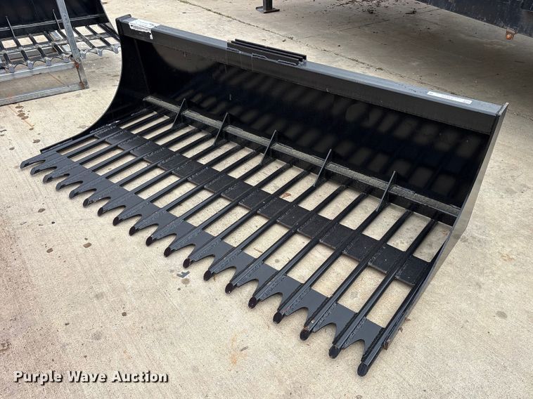 image for item ES8773 2025 Skyway skid steer rock bucket