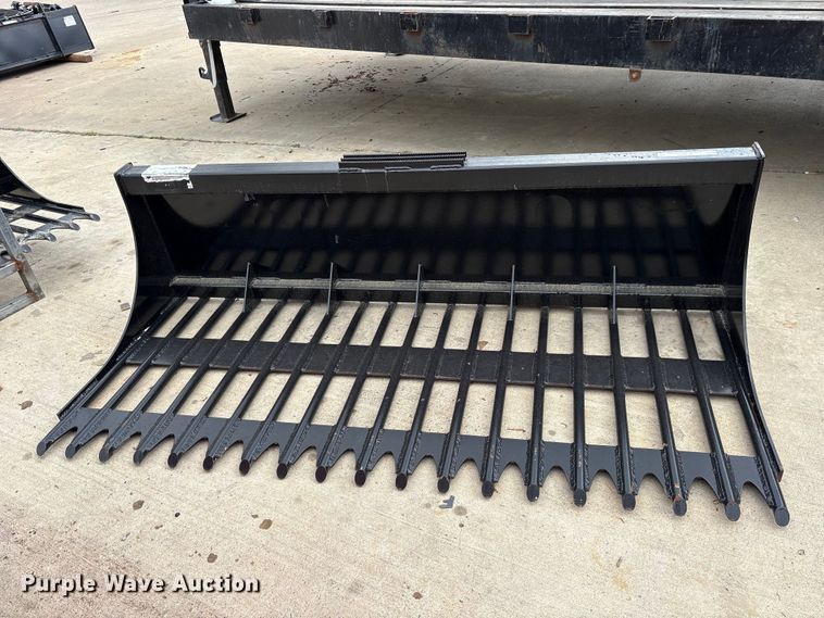 image for item ES8773 2025 Skyway skid steer rock bucket