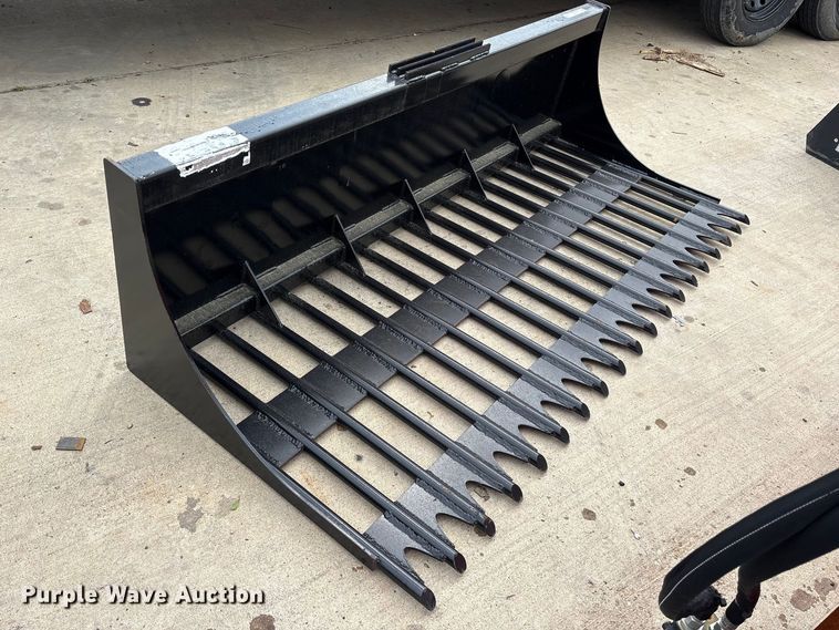 image for item ES8773 2025 Skyway skid steer rock bucket