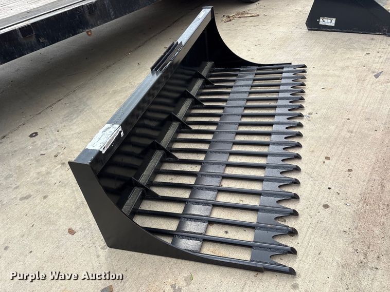 image for item ES8773 2025 Skyway skid steer rock bucket