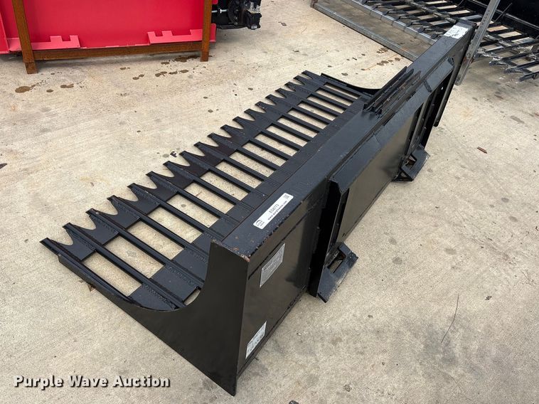 image for item ES8773 2025 Skyway skid steer rock bucket