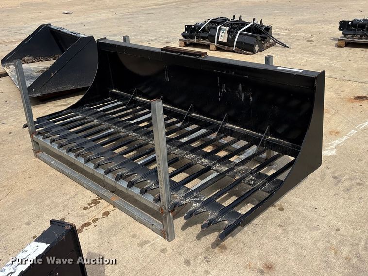 image for item ES8774 2025 Skyway skid steer rock bucket
