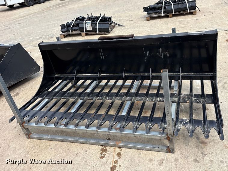 image for item ES8774 2025 Skyway skid steer rock bucket