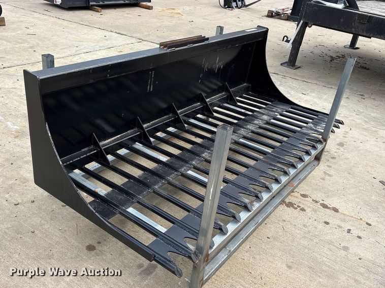 image for item ES8774 2025 Skyway skid steer rock bucket