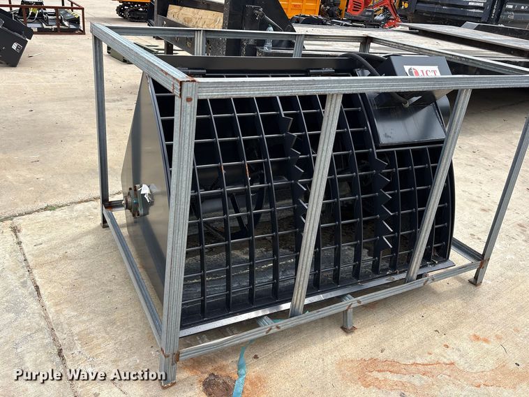 image for item ES8783 JCT skid steer concrete mixer