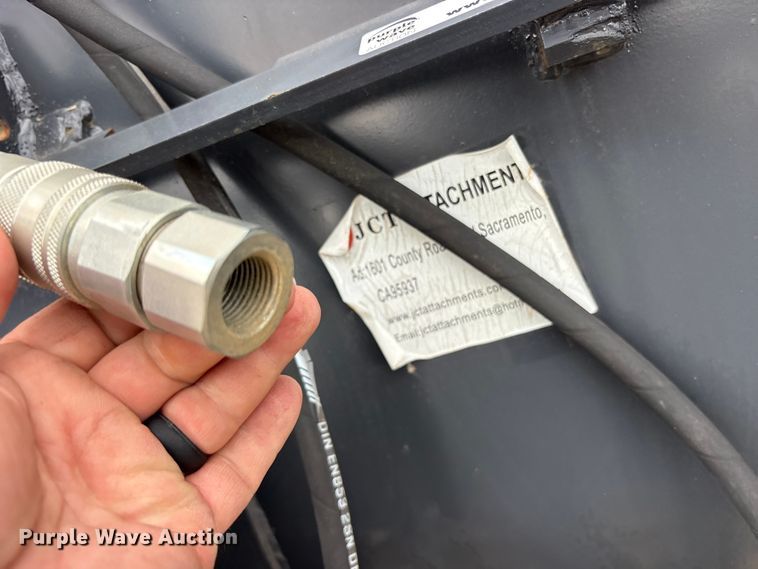 image for item ES8783 JCT skid steer concrete mixer