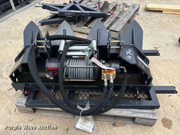 image for item ES8785 2024 Landhoner DGB-14-84D skid steer winch