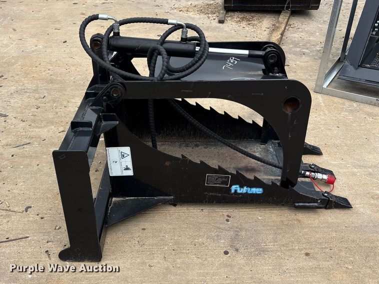 image for item ES8789 2025 Future FT-SGB20 skid steer log grapple bucket