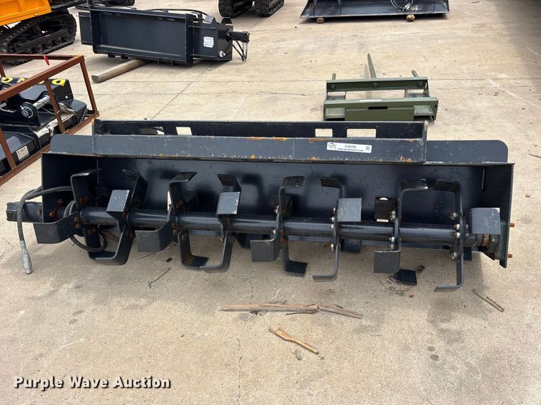 image for item ES8790 JCT skid steer tiller