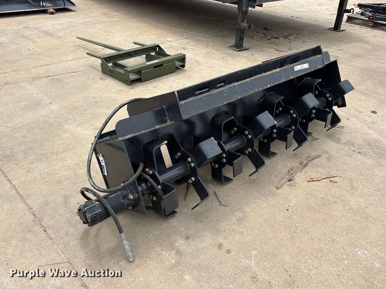 image for item ES8790 JCT skid steer tiller